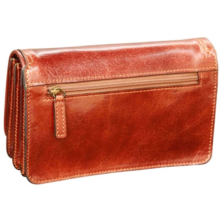 Pochette in pelle. Marrone - Img 4
