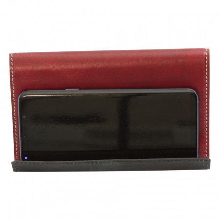 SUPPORTO IN PELLE PER IPAD E IPHONE OLD ANGLER FIRENZE ARTIGIANALE MADE IN ITALY - Img 2