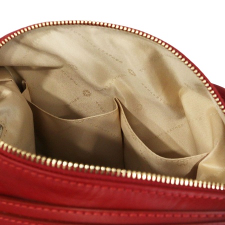 TL Bag - Borsa donna in pelle convertibile a zaino - Img 3
