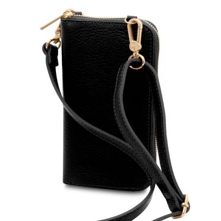 TL Bag - Portafoglio/portacellulare in pelle con tracolla - Img 3