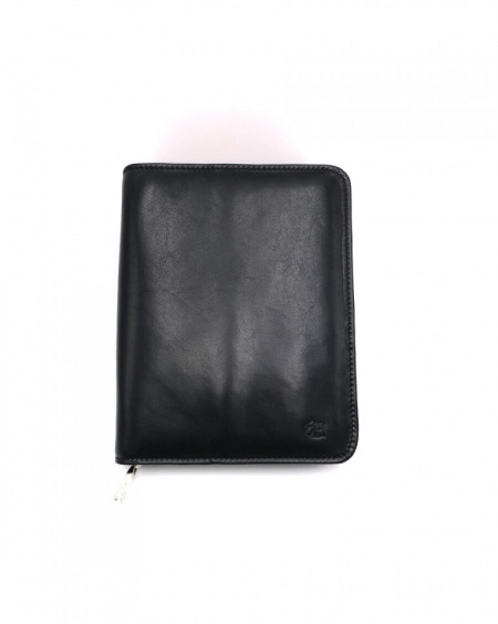 AGENDA GIORNALIERA IN PELLE CON ZIP LE ARTI 17x23 CM - Img 8