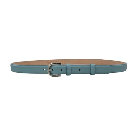 CINTURA DONNA 2,5 CM IN PELLE ORIONE BELTS ARTIGIANALE MADE IN ITALY - Img 2