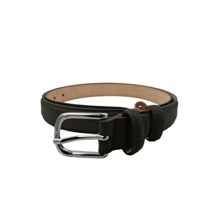 CINTURA DONNA 2,5 CM IN PELLE ORIONE BELTS ARTIGIANALE MADE IN ITALY - Img 4