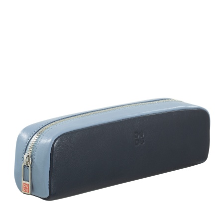 DUDU Astuccio Portapenne in Pelle multicolore Portamatite con Cerniera per Ufficio e Scuola - Img 2