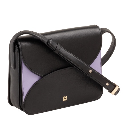 DUDU Borsa a Tracolla Donna in Pelle con Patta Modello Envelope – Borsetta Piccola Elegante e Versatile con Tracolla Regolabile, Borsa Perfetta per Ogni Occasione - Img 3
