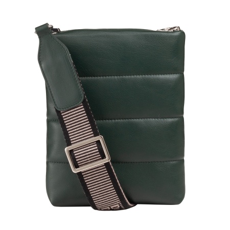 DUDU Borsa a Tracolla Donna Piccola in Pelle Trapuntata, Borsetta Morbida da Sera Elegante con Cinghia Regolabile, Design Essenziale - Img 2