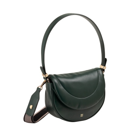 DUDU Borsa a Tracolla Spalla Donna in Pelle Trapuntata, Borsetta Piccola Elegante Imbottita con Patta, Spallina e Tracolla Removibili - Img 3