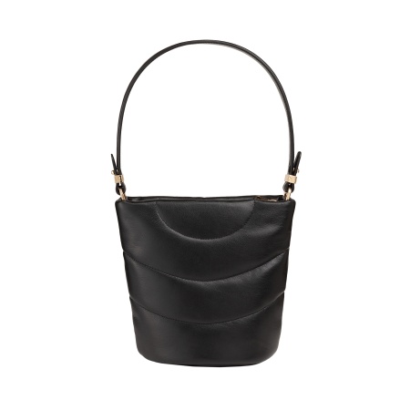 DUDU Borsa Donna a Spalla e Tracolla Trapuntata Imbottita in Pelle Nappa, Borsa Piccola con Cerniera, Design Elegante - Img 2