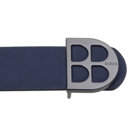 DUDU Cintura Uomo Reversibile in Pelle Liscia e Nabuk Bicolore, Made in Italy, Double Face, con Fibbia Personalizzata - Img 4