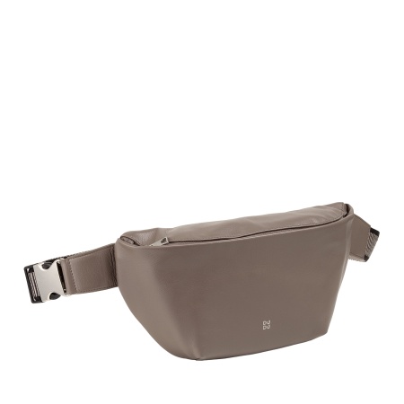 DUDU Marsupio in Vera Pelle per Uomo Donna con Cinghia Regolabile, Design Pulito Elegante Capiente, Marsupio a 3 Zip - Img 3