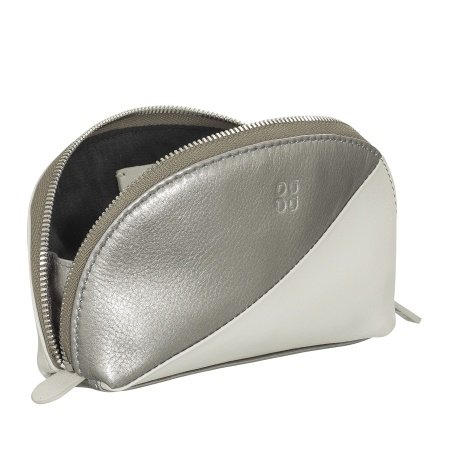 DUDU Mini Pochette per Borsa in Pelle, Astuccio Porta Trucchi da Viaggio, Piccola Trousse con Cerniera da Borsetta, Design Colorato - Img 3