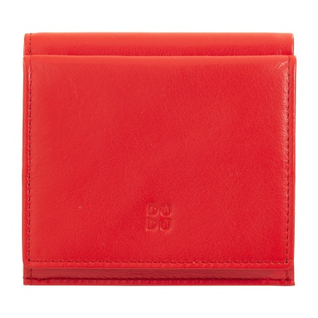 DUDU Portafoglio RFID di pelle multicolore porta carte e monete - Img 2