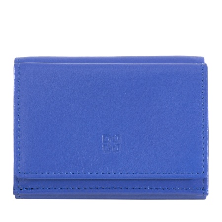 DUDU Portafoglio Uomo Piccolo in Pelle, Portafogli Donna, Design Compatto con Portamonete Porta Banconote e Carte - Img 2
