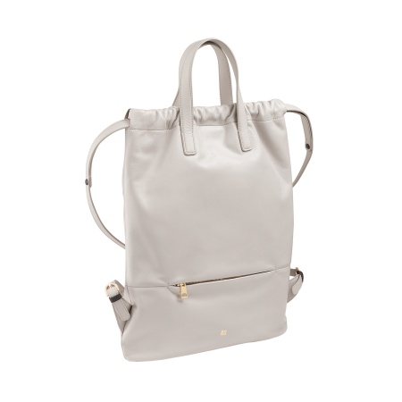 DUDU Zaino Donna a Sacca in Morbida Pelle, Zaino con Coulisse e Bottone Magnetico, Doppia Maniglia, Zaino Semplice Elegante - Img 3