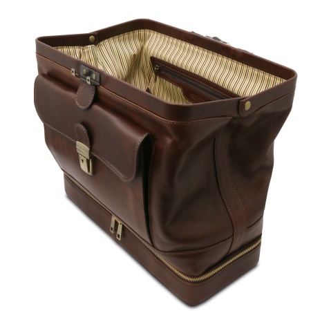 Giotto - Esclusiva borsa medico in pelle con doppio fondo - Img 7
