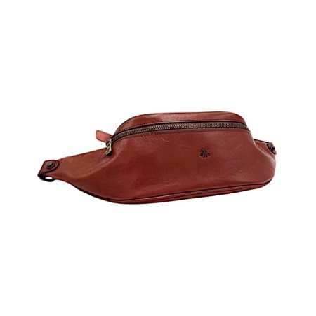 MARSUPIO IN PELLE LE ARTI MODELLO 2 TASCHE - Img 2