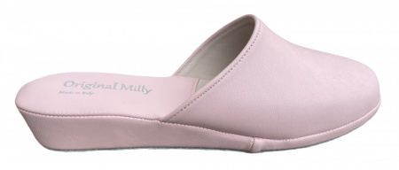 PANTOFOLA DONNA MILLY IN PELLE ARTIGIANALE MADE IN ITALY - Img 5