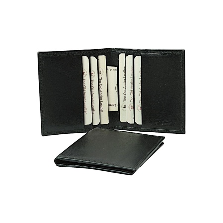 PORTA CARTE DI CREDITO IN PELLE A 8 POSTI CON RFID OLD ANGLER FIRENZE - Img 5