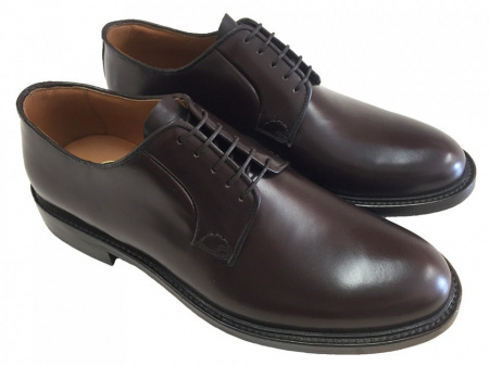 SCARPE UOMO STRINGATE IN PELLE GAROFALO GIANBATTISTA ARTIGIANALI MADE IN ITALY - Img 2