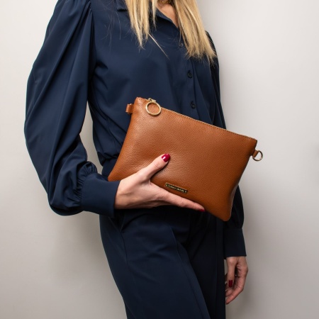 TL Bag - Pochette in pelle morbida - Img 4