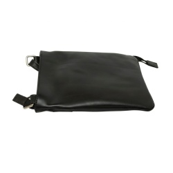 Borsa a tracolla in pelle - Nero - Img 4