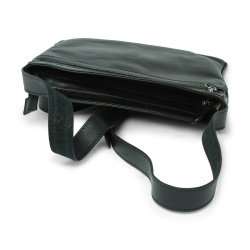 Borsa in pelle a tracolla - nero - Img 3