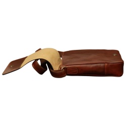 Borsa in pelle per I-Pad. Marrone - Img 5
