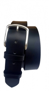 CINTURA UOMO 4 CM EXTRA LARGE IN CUOIO DI TORO ORIONE BELTS ARTIGIANALE MADE IN ITALY - Img 2