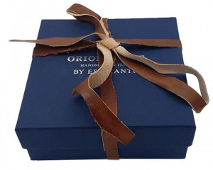 CINTURA UOMO 4 CM EXTRA LARGE IN CUOIO DI TORO PLISSE' ORIONE BELTS ARTIGIANALE MADE IN ITALY - Img 5