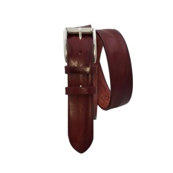 CINTURA UOMO 4 CM IN CUOIO DI TORO ORIONE BELTS ARTIGIANALE MADE IN ITALY - Img 2