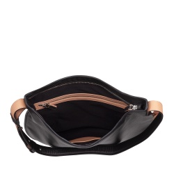 DUDU Borsa a Spalla Donna in Pelle Morbida, Borsa Hobo con Cerniera, Borsa Tracolla Grande Capiente Regolabile Colorata - Img 3