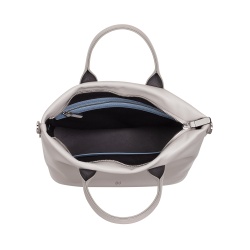 DUDU Borsa Donna a Mano in Pelle con Tracolla, Borsa Media Piccola a Spalla con Cerniera e Tracolla Staccabile, Borsetta Elegante Colorata - Img 4