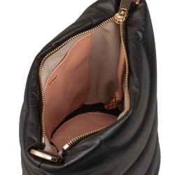 DUDU Borsa Donna a Spalla e Tracolla Trapuntata Imbottita in Pelle Nappa, Borsa Piccola con Cerniera, Design Elegante - Img 5