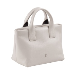 DUDU Borsa Donna Piccola a Tracolla in Vera Pelle, Borsa Mini Bag da Sera Elegante, 22 x 13 cm, Doppi Manici, Tracolla a Catena, Chiusura Zip - Img 2