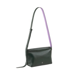 DUDU Borsa Tracolla Piccola Donna in Pelle Morbida, Borsa a Spalla, Chiusura a Cerniera, Borsetta da Sera Elegante Moda Città Fashion - Img 3