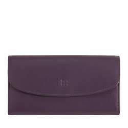 DUDU Portafoglio Donna Grande in Pelle Colorata, Portafoglio Continental, Tasche Porta Carte di Credito, Portamonete con Cerniera