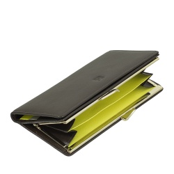 DUDU Portafoglio Donna Grande Vera Pelle con Protezione RFID, Porta Carte di Credito con Portamonete Borsellino Clic Clac, Portafogli Porta Banconote Colorato - Img 5