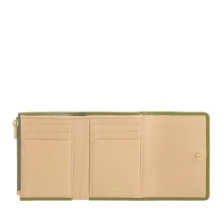 DUDU Portafoglio Donna Piccolo RFID in Vera Pelle Stampata, Portafogli con Tasca a Cerniera – Elegante, Compatto da Borsetta, Perfetto per Carte e Monete - Img 3