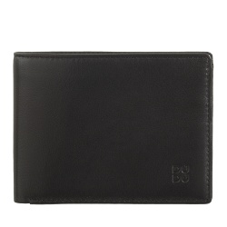 DUDU Portafoglio Uomo Blocco RFID in Pelle Schermato Piccolo da Tasca con slot Porta Carte di Credito - Img 2