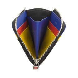 DUDU Portafoglio Uomo in Pelle con Cerniera, Portafogli Donna Piccolo Compatto, Zip Esterna, Porta Monete e Carte Tessere - Img 4
