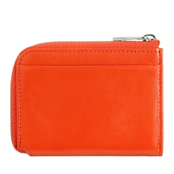 DUDU Portafoglio Uomo Piccolo con Zip, Portafoglio RFID in Pelle Colorato, Porta Carte di Credito, Design Compatto Tascabile - Img 2