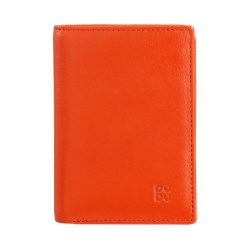 DUDU Portafoglio Uomo RFID Blocking in Pelle, Portafoglio Piccolo Tascabile Bifold con Finestra ID, 9 Porta Carte di Credito, Porta Banconote - Img 2