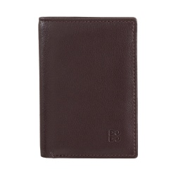 DUDU Portafoglio Uomo Slim in Pelle, Design Piccolo e Sottile, Porta Soldi e Carte Tessere, Portafogli Compatto con Patta e Finestra - Img 2