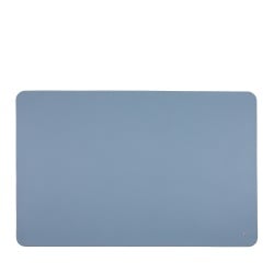 DUDU Sottomano Scrivania Ufficio in Pelle Bicolore CM 61x40, Double-Face Arrotolabile, Antiscivolo Morbido Senza Cuciture - Img 2