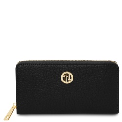 Financier - Esclusivo portafogli in pelle zip around