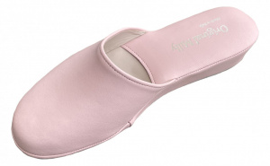 PANTOFOLA DONNA MILLY IN PELLE ARTIGIANALE MADE IN ITALY - Img 4