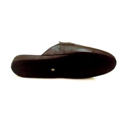 PANTOFOLE UOMO IN PELLE MAGNUS MADE IN ITALY - Img 2