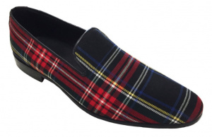 PARURE UOMO MOCASSINI E CINTURA IN TARTAN GAROFALO GIANBATTISTA ARTIGIANALE MADE IN ITALY - Img 4