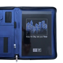 PORTADOCUMENTI CON CHIUSURA ZIP CITY TIME - Img 5