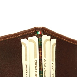 Portafoglio con chiusura con clip. Marrone con RFID - Img 3